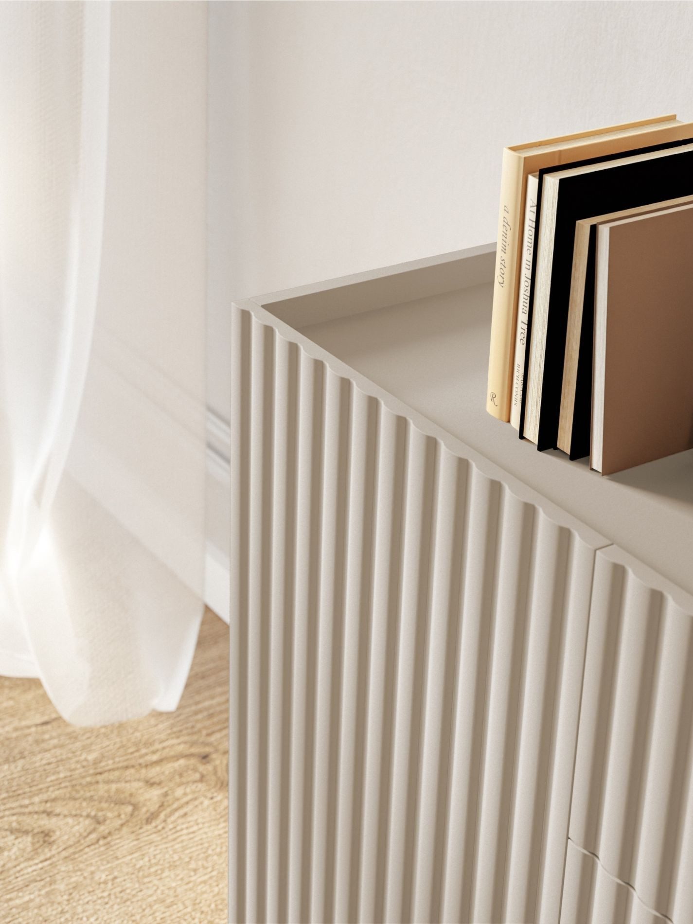 Selsey Sideboard FIORRA, Sideboard mit geriffelten Fronten, 2 oder 3 Türen günstig online kaufen