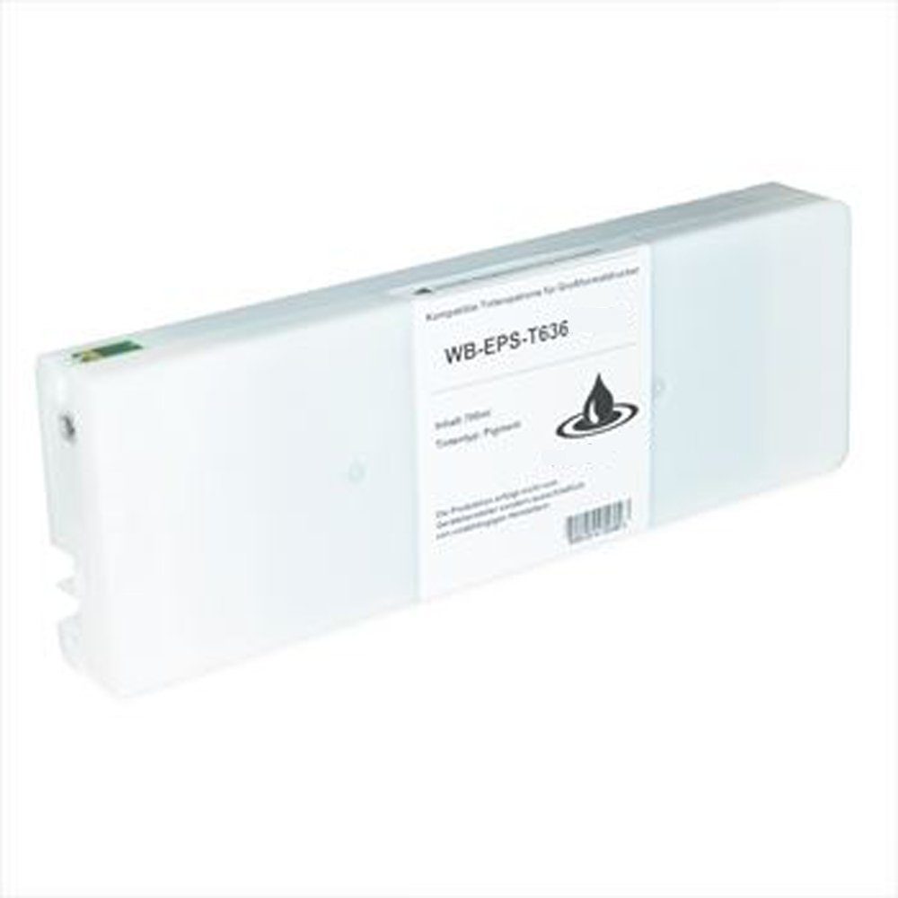 ABC Tintenpatrone (Kompatible Druckerpatrone für Epson T6368 XL Matt Schwarz Stylus, SpectroProofer Pro7890 UV 7900 9700 9890 9900 WT7900 Designer Edition)