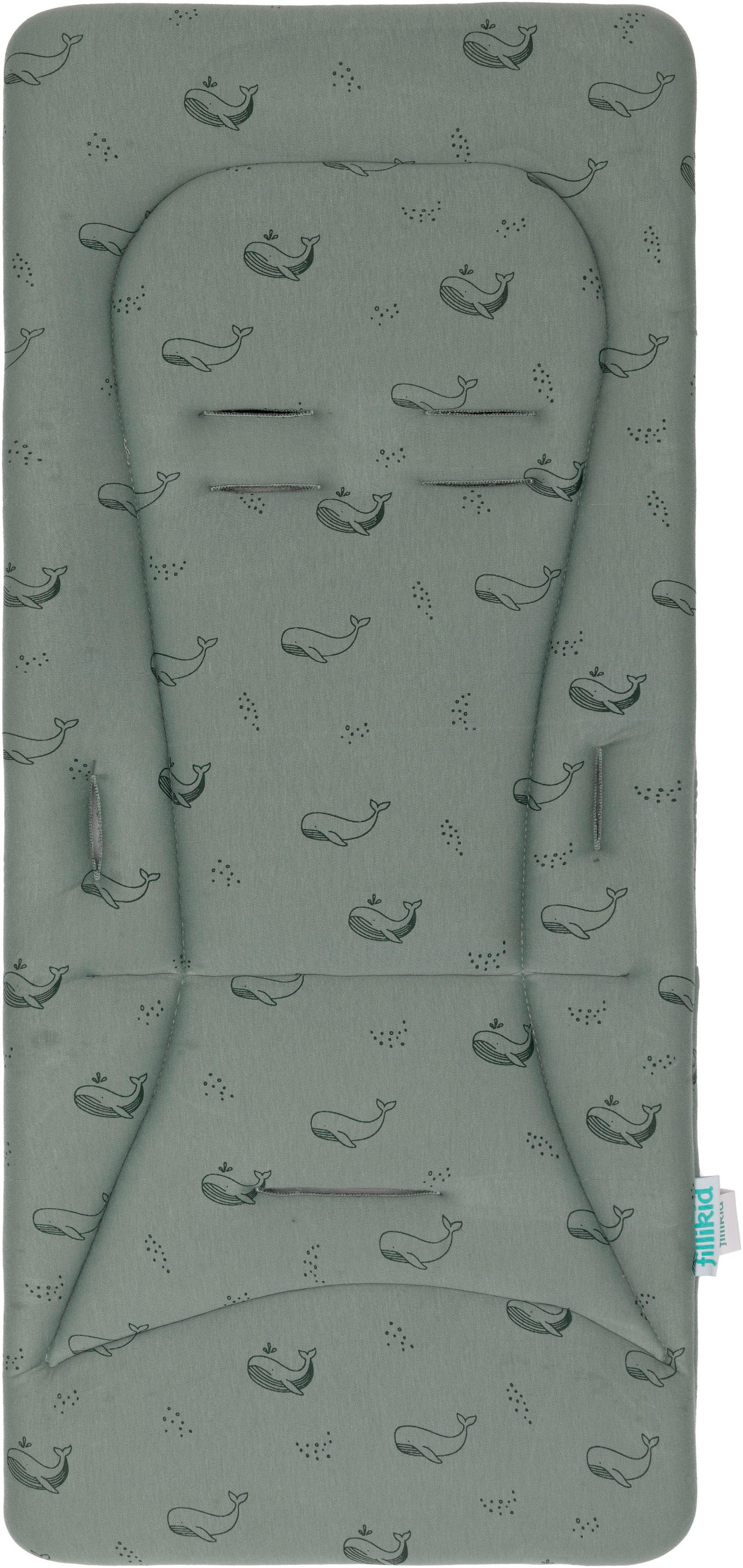 Fillikid Kinder-Sitzauflage Wendeauflage Liner, für Buggy und Kinderwagen