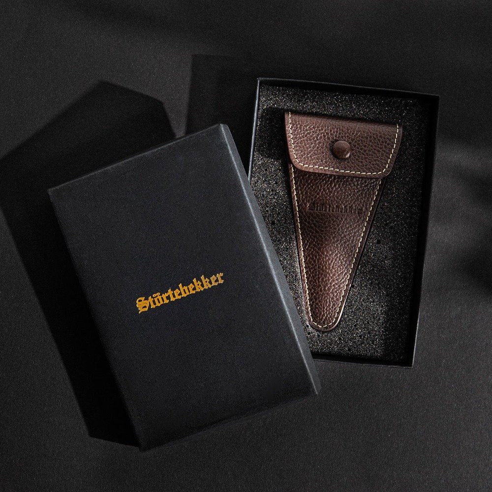 Störtebekker Bartschere für den perfekten Bartschnitt (11,4 cm), (liegt gut in der Hand, müheloses Schneiden), bringt deinen Bart in Form