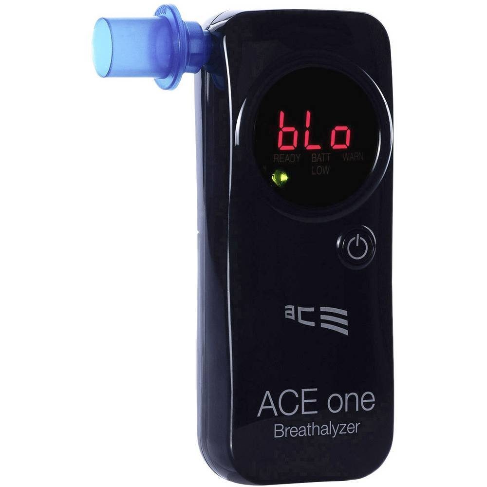 ACE Alkoholtestgerät Alkoholtester, inkl. Display, Countdown-Funktion, Verschiedene Einheiten anzeigbar