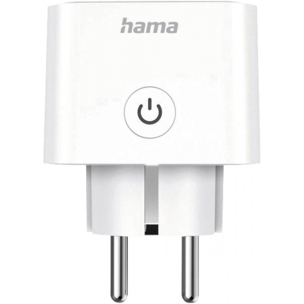 Hama Hama 176654 Smarte WLAN-Steckdose, Smart Home. Smart-Home-Steuerelement, Kompatibel mit Alexa und Google