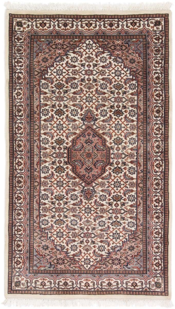 Orientteppich Indo Bidjar 92x159 Handgeknüpfter Orientteppich, Nain Trading, rechteckig, Höhe: 15 mm