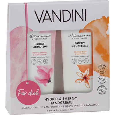 VANDINI Hautpflege-Set Handcreme Geschenkset für Frauen - Beauty Set, Pflegeset für Damen, 1-tlg.