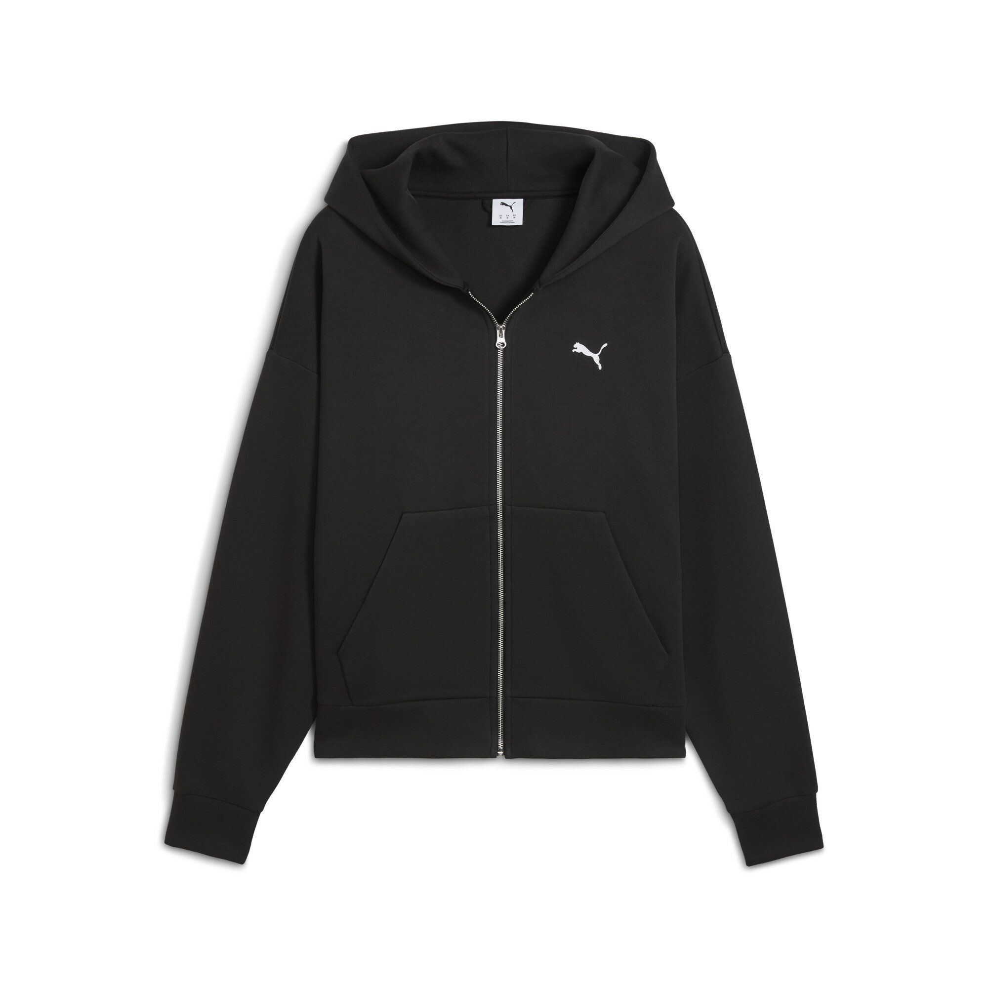 PUMA Sweatjacke Wardrobe Essentials Boxy Kapuzenjacke Herren günstig online kaufen