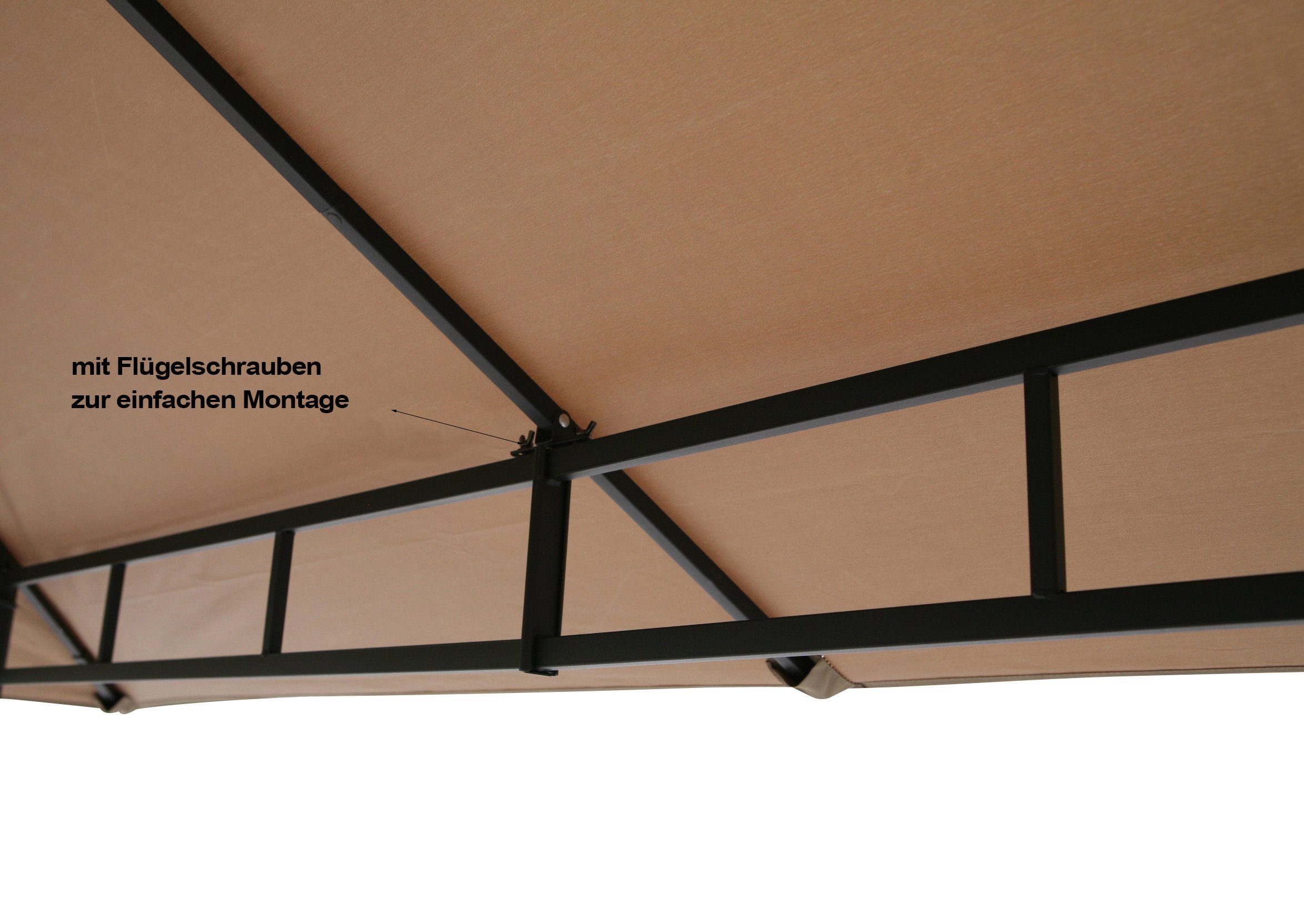 Grasekamp Pavillon Pavillon Amalfi Flex 3x3m