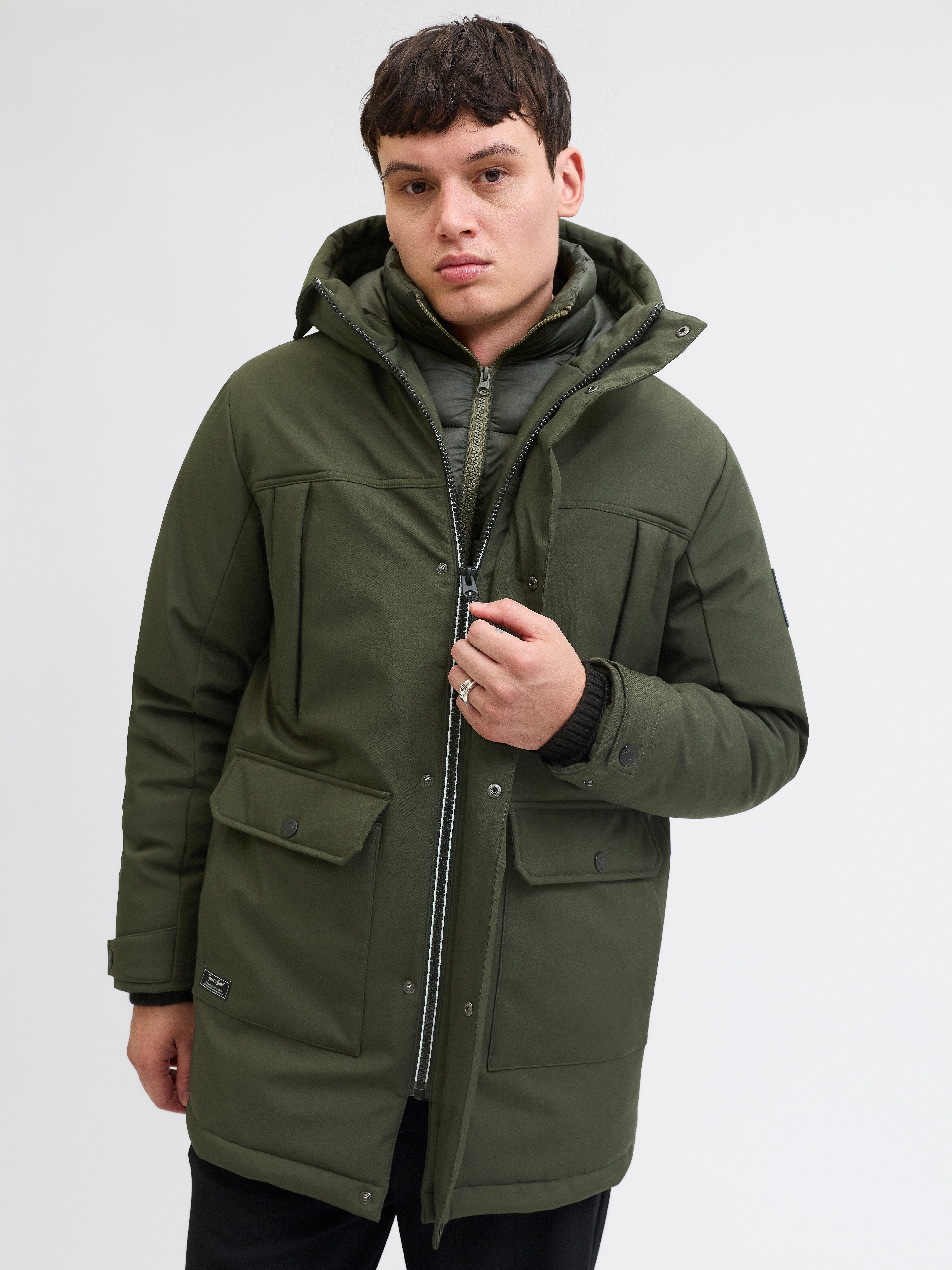 Jack & Jones Parka JJFINN SOFTSHELL günstig online kaufen