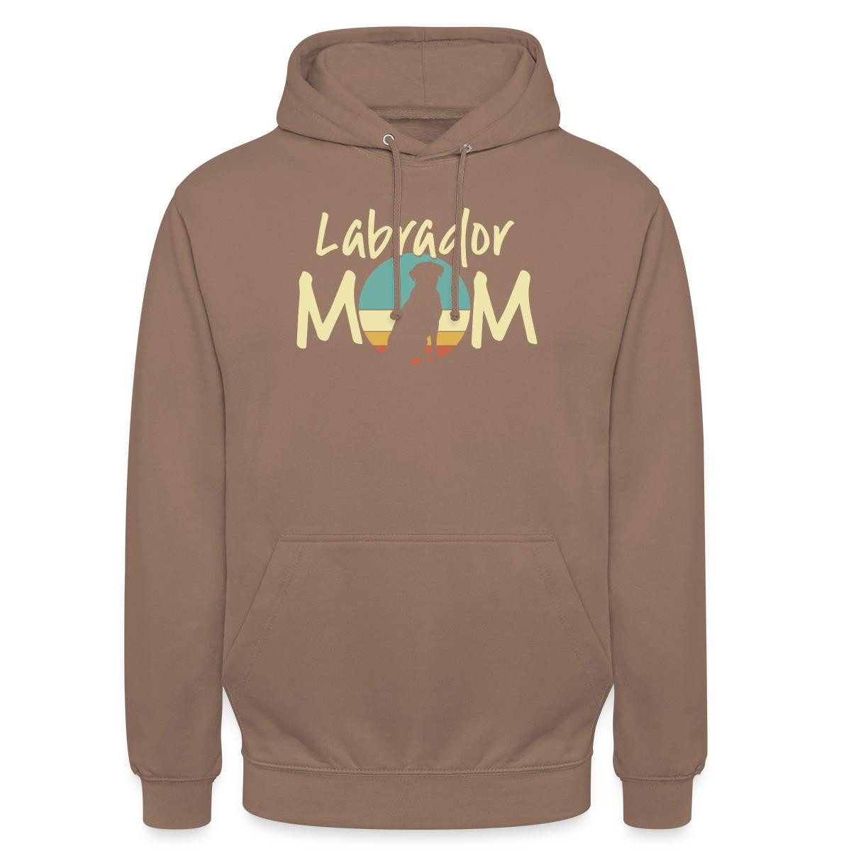 Hoodie Labrador Mom, Hunde Mama Unisex Hoodie