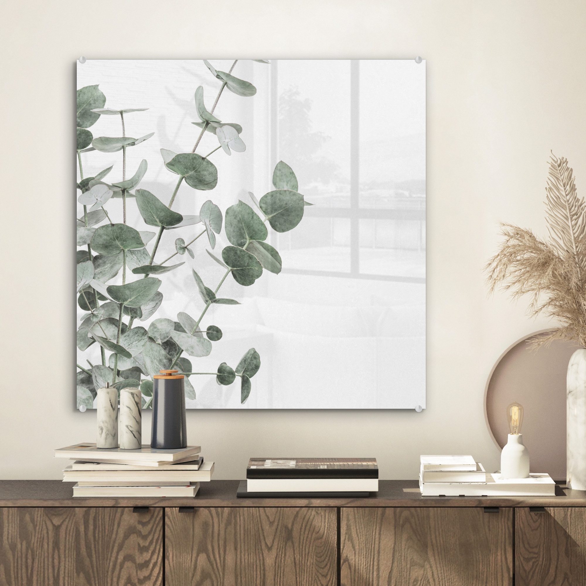 MuchoWow Acrylglasbild Eukalyptus - Blätter - günstig online kaufen