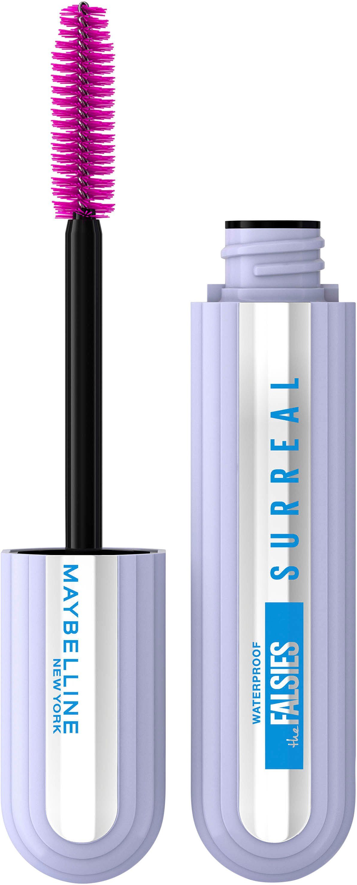 MAYBELLINE NEW YORK Mascara FALSIES SURREAL WATERPROOF, mit wasserfester Formel
