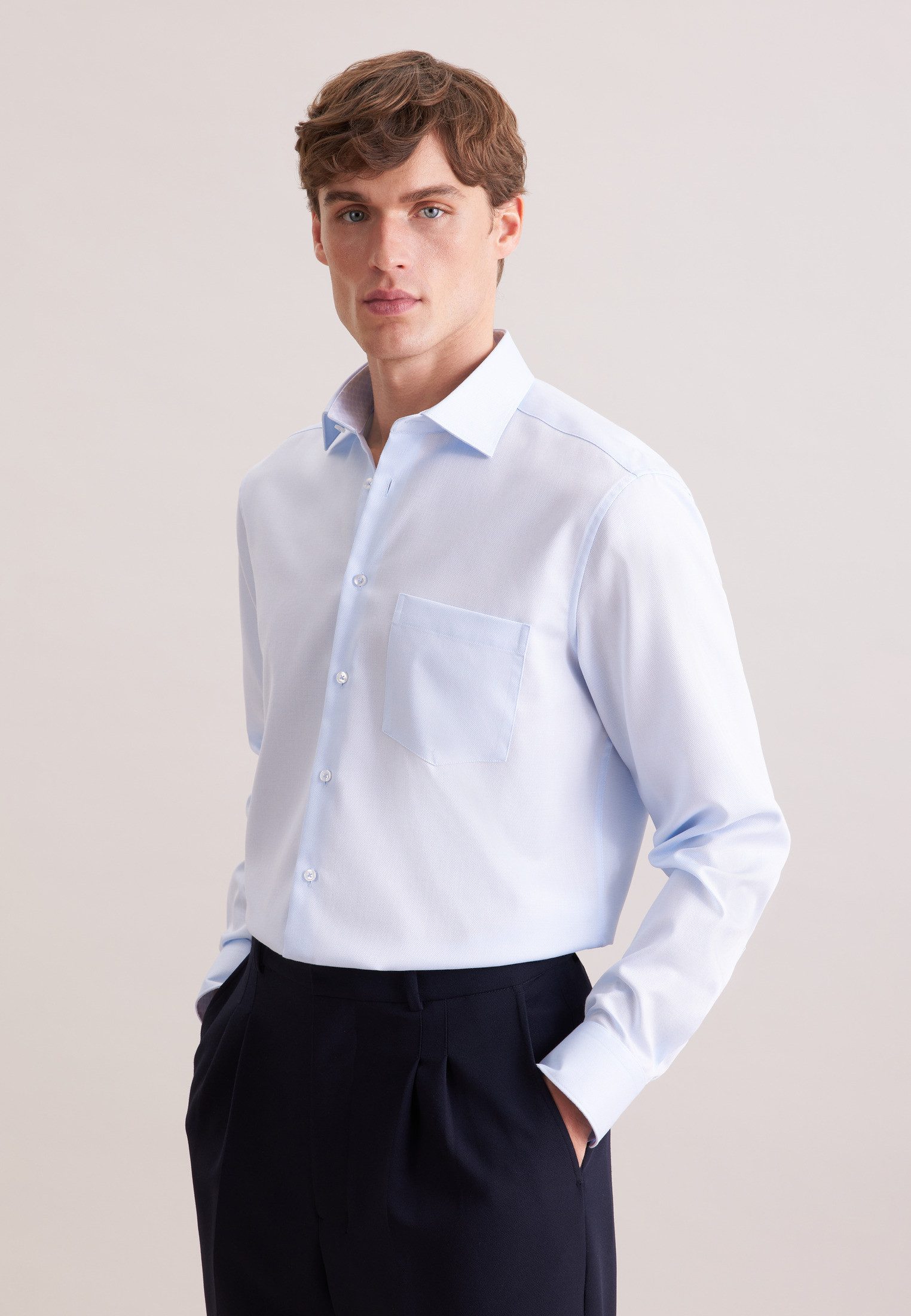 Businesshemd Schwarze Rose