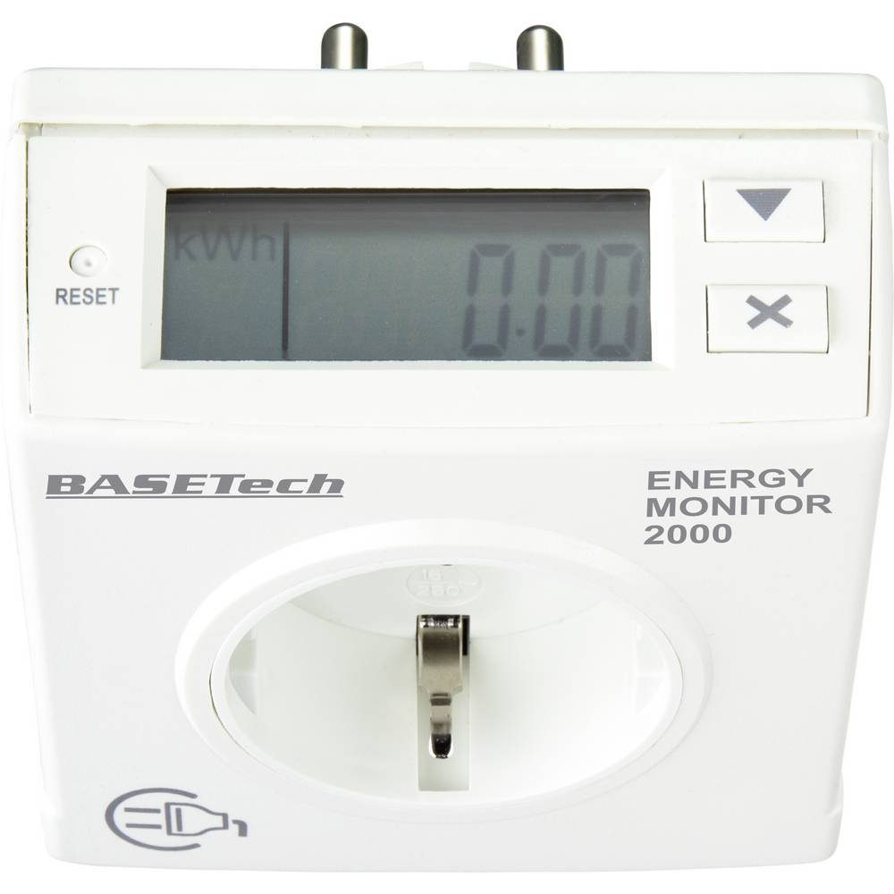 Basetech Energiekostenmessgerät Energieverbrauchs-Messgerät Energy Monitor 2000