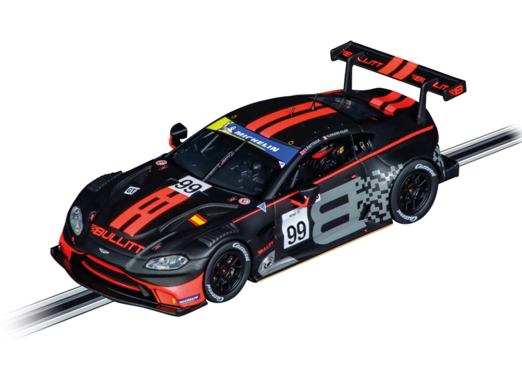 Rennbahn-Auto Carrera 20032023 DIGITAL 132 Auto Aston-Martin Vantage GT3 "Bullitt Ra