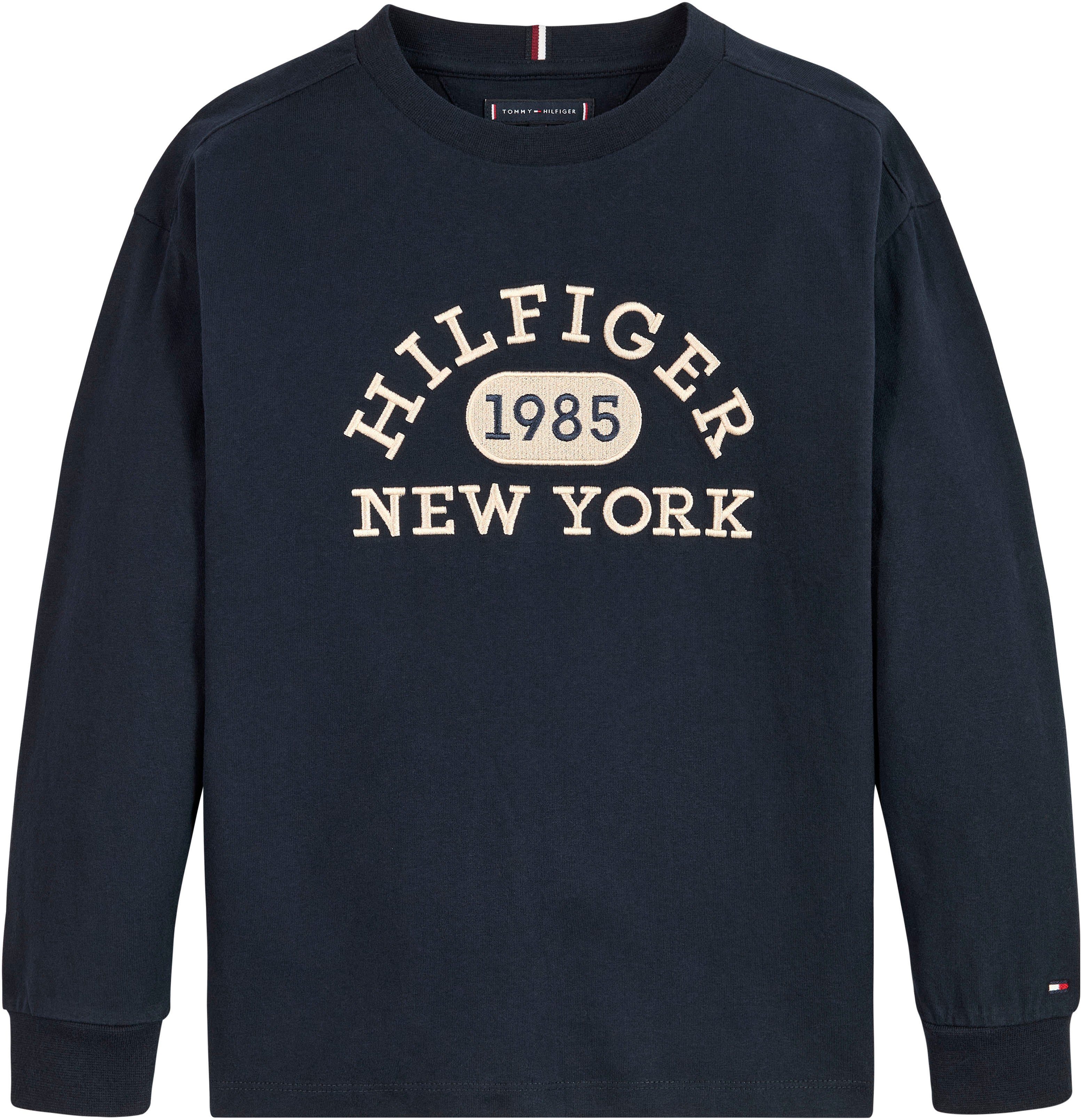 TEE Hilfiger L/S Tommy Langarmshirt VARSITY