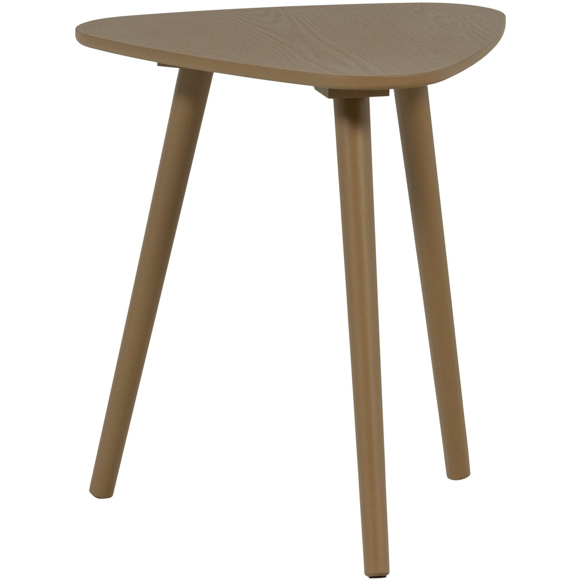WOOOD Beistelltisch Nila 2er-Set - Holz in Braun - aus Eschenfurnier, modern & natürlich (2er-Set), Praktisch und kompakt