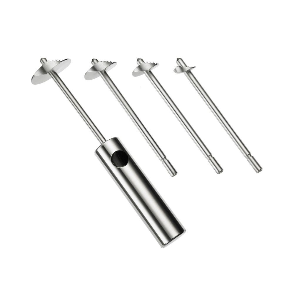 Lurch Spiralschneider Twister Edelstahl Schäler 5 tlg. zum Gemüse aushöhlen