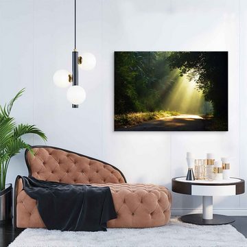 ArtMind XXL-Wandbild Shining way, Premium Wandbilder als Poster & gerahmte Leinwand in verschiedenen Größen, Wall Art, Bild, Canvas