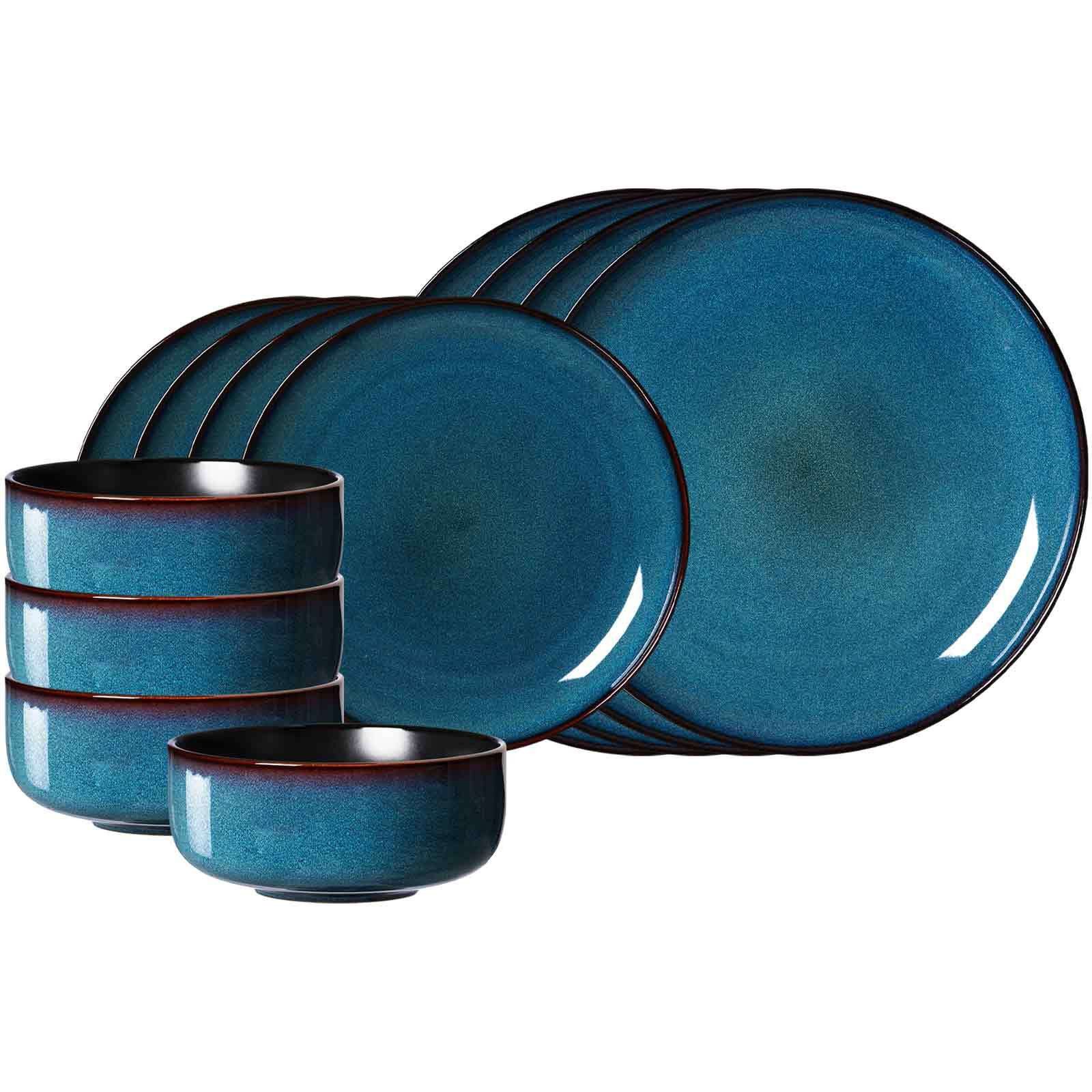 Ritzenhoff & Breker Kombiservice Bali Basic-Set 12er Set (12-tlg), 4 Personen, Steinzeug