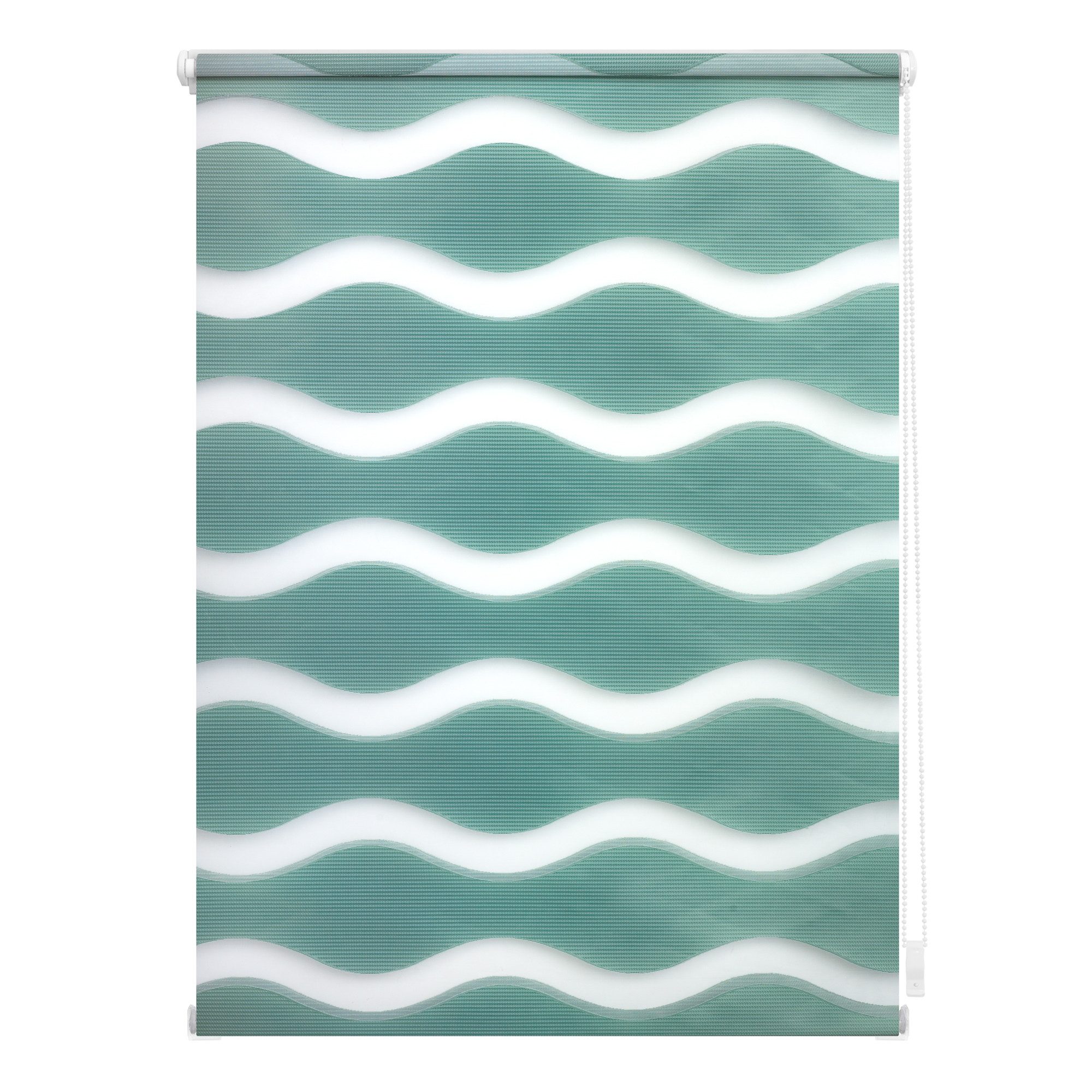 Doppelrollo Duo Rollo Welle Klemmfix, ohne Bohren, Roomy, Klemmbar, Klemmbar