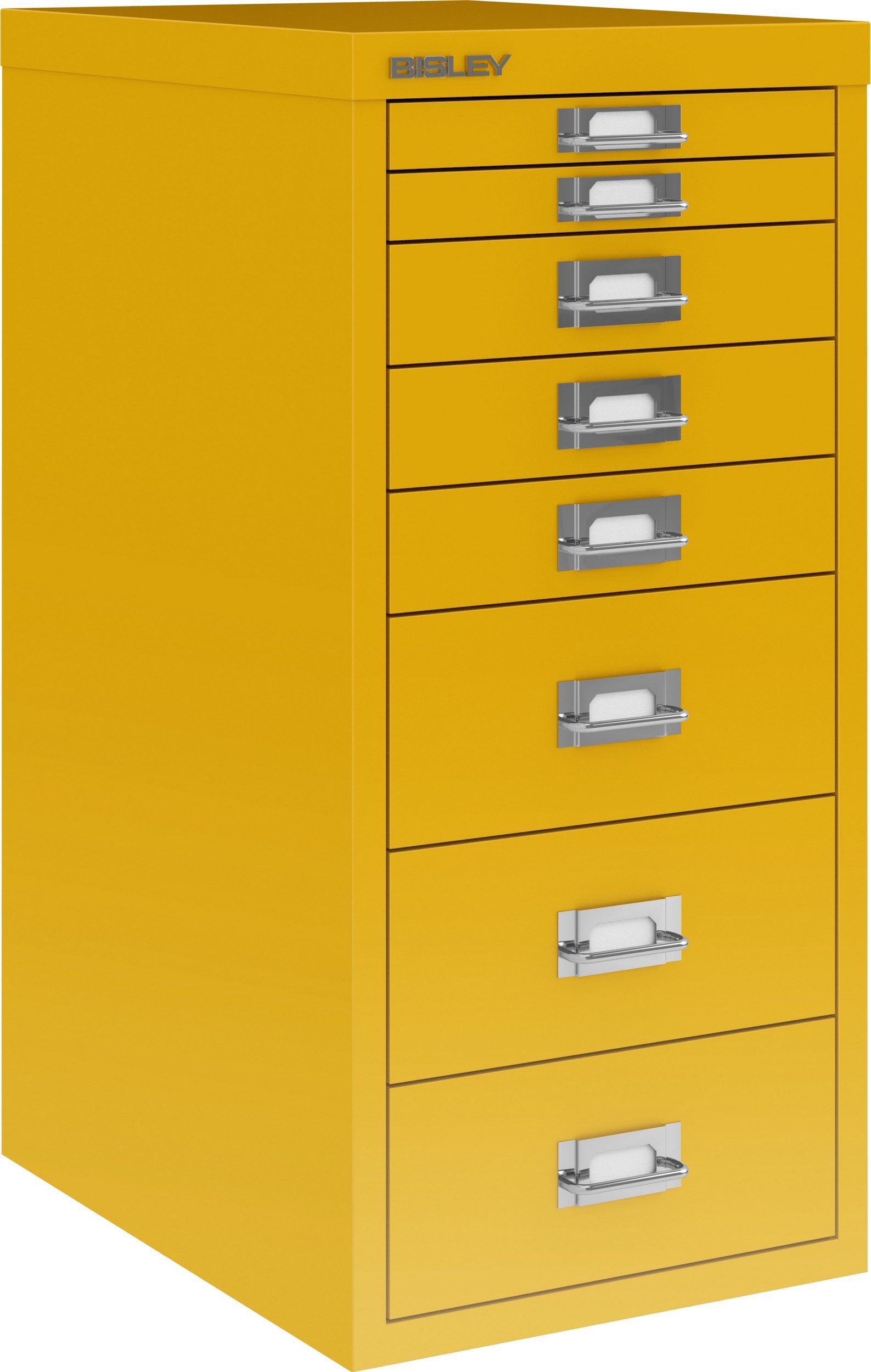 Bisley Aktenschrank MultiDrawer Schubladenschrank in Sunflower - Maße: H 59 x B 28 x T 38 cm