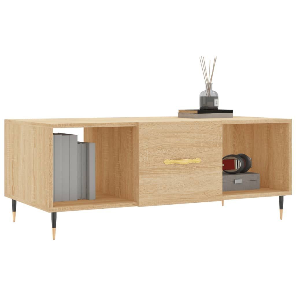 Holzwerkstoff Eiche Sonoma-Eiche Eiche Sonoma vidaXL 102x50x40 cm Sonoma (1-St) Couchtisch | Couchtisch