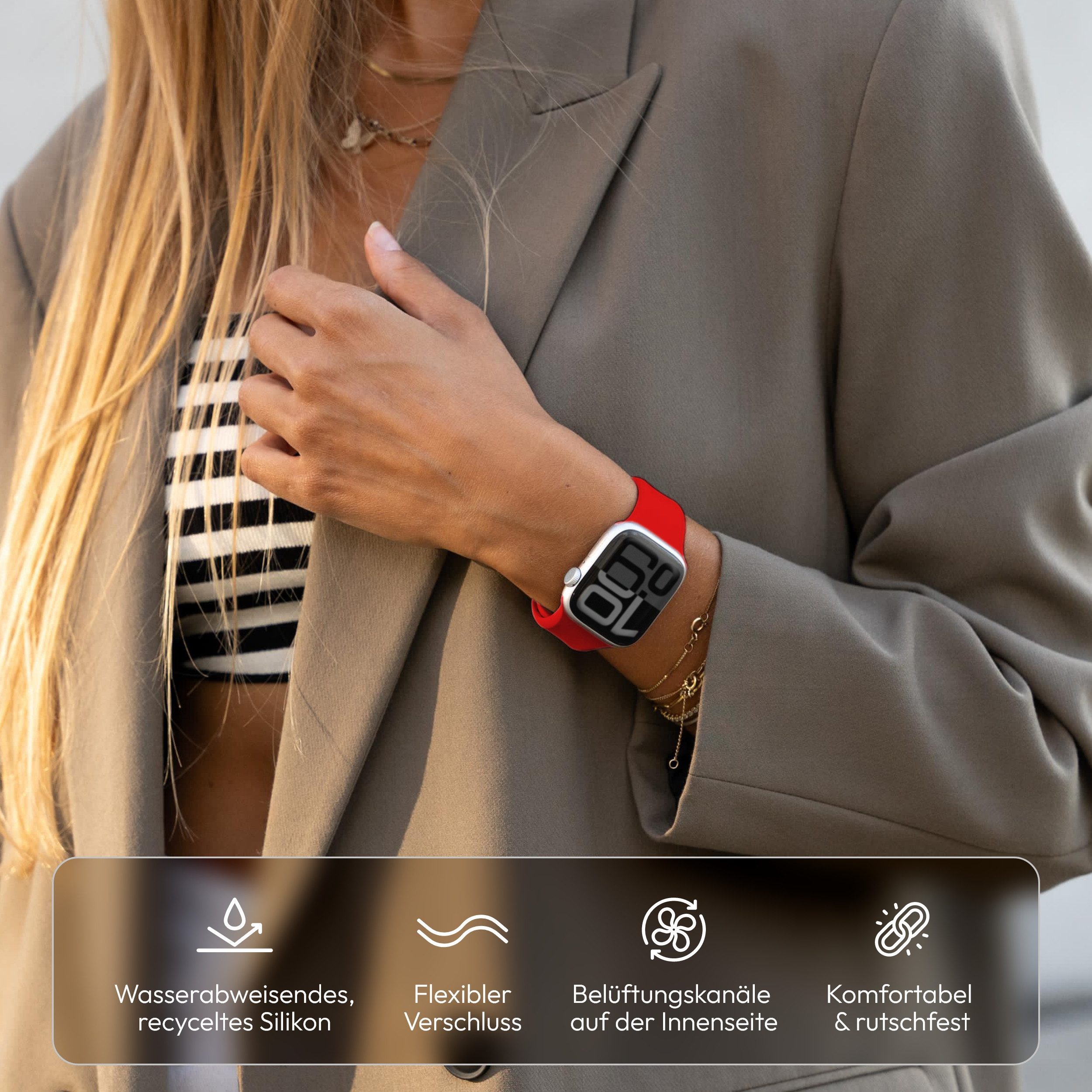 VONMÄHLEN Smartwatch-Armband Classic Band 2 günstig online kaufen