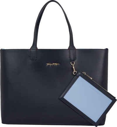Tommy Hilfiger Shopper ICONIC TOMMY TOTE, mit abnehmbarer Münztasche