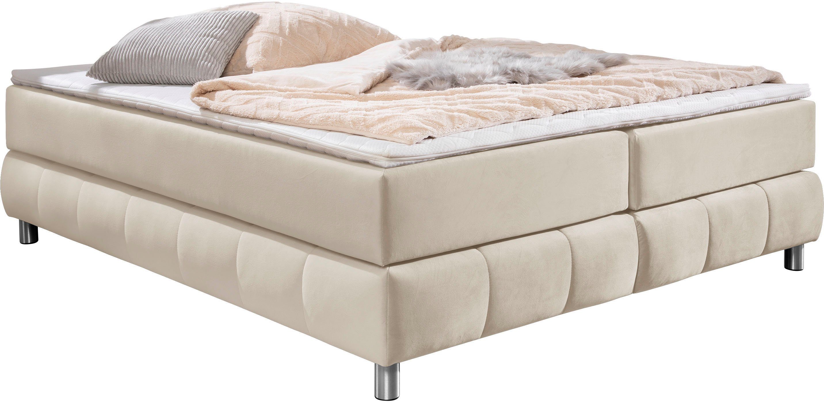 andas Boxspringbett Salo, Ohne Kopfteil, inkl. günstig online kaufen