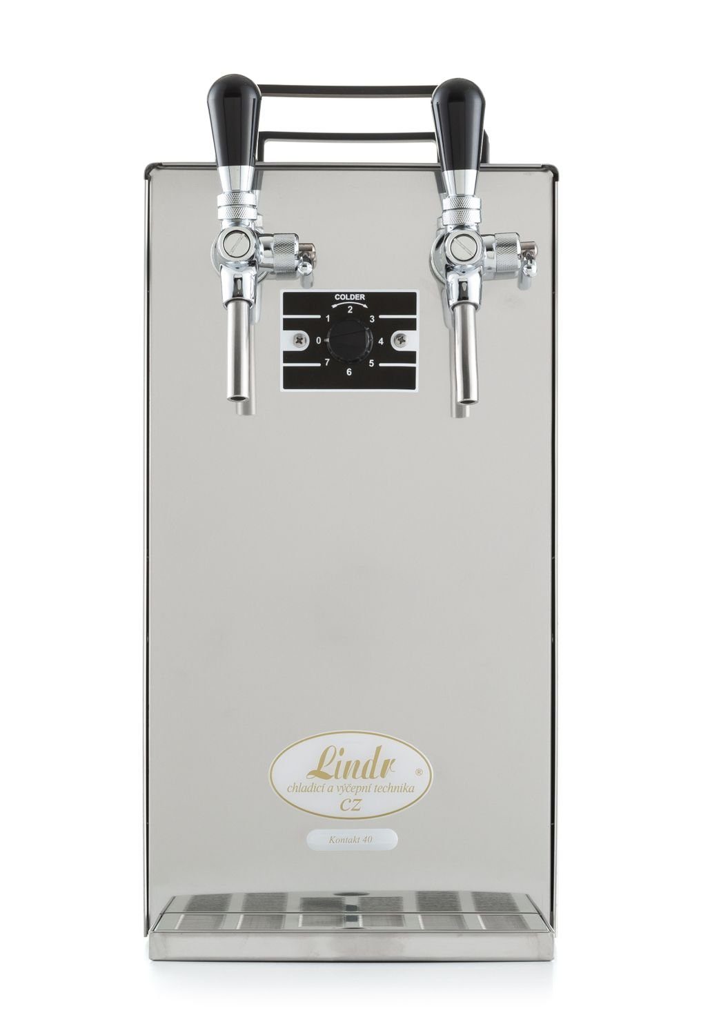 ich-zapfe Bierzapfanlage - Kontakt 40 Bier2-leitig Trockenkühler, Durchlaufkühler 50 L/h