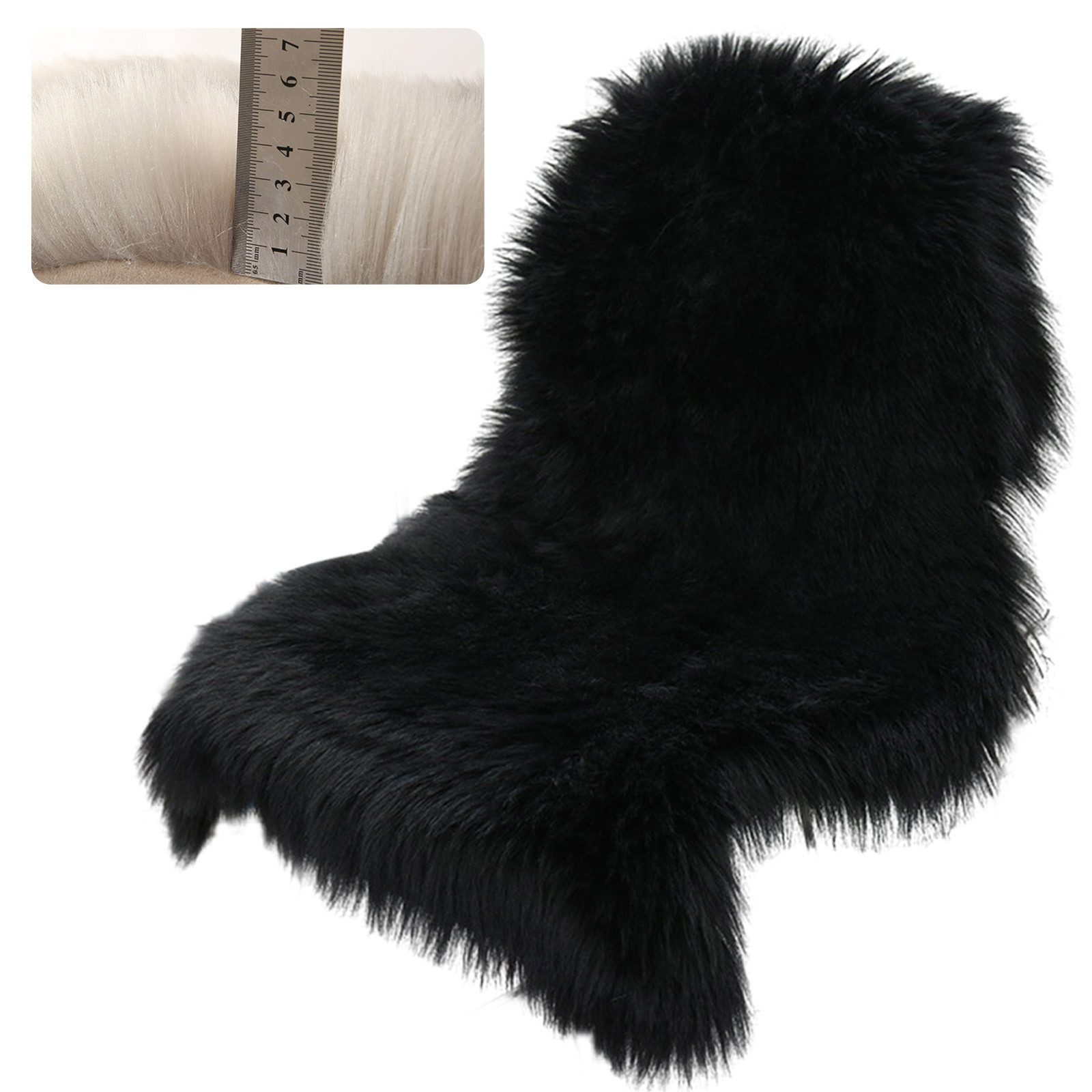 REDOM Fellteppich Kunstfell-Teppich Teppich Schaffell-Optik Schlafzimmertep günstig online kaufen