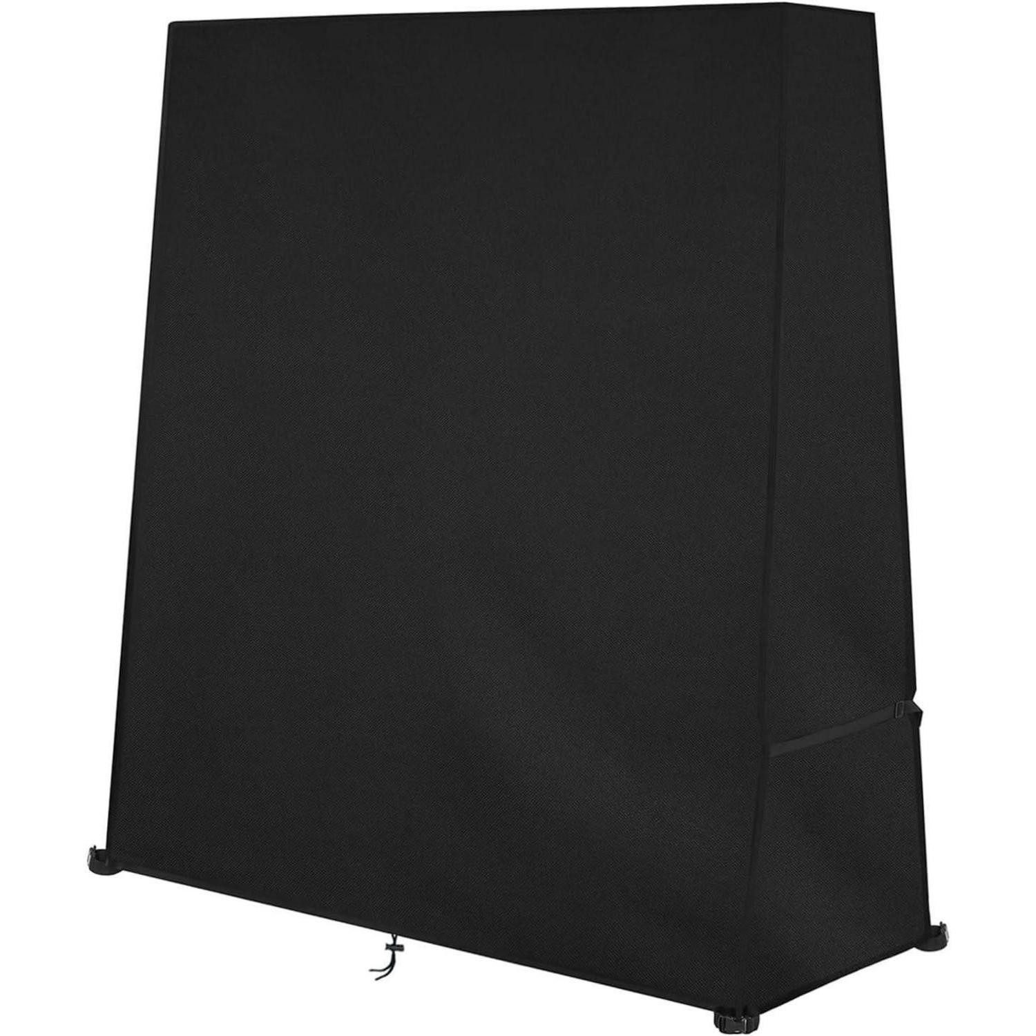 LuxusKollektion Abdeckhaube Tischtennisplatte Abdeckung 165x70x185cm 420D Oxford Gewebe Winddicht