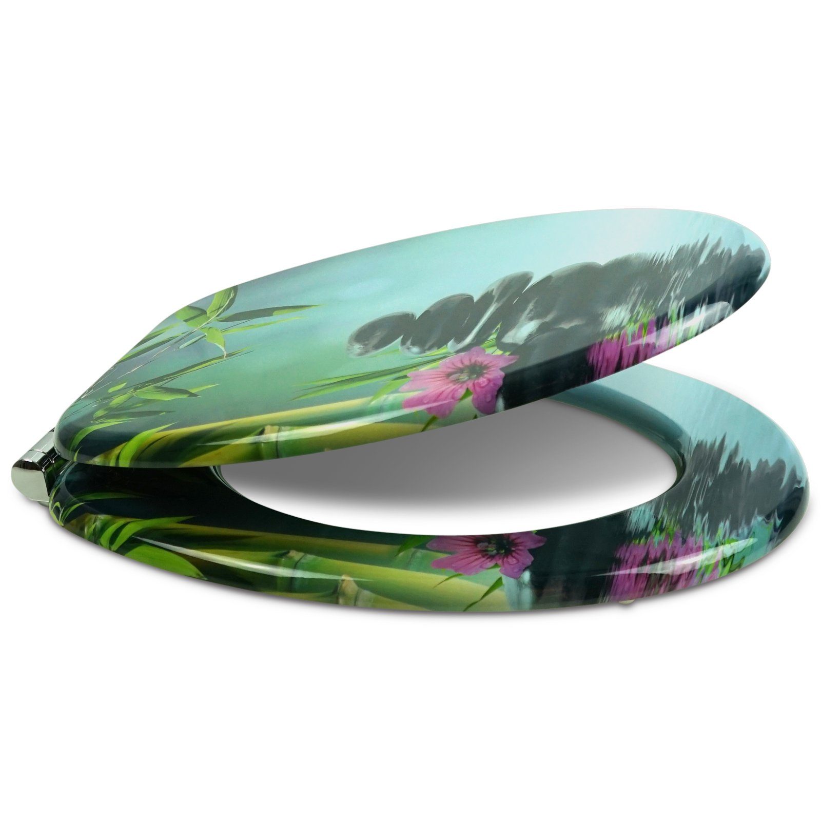 Sanfino WC-Sitz "Asia II“ Premium Toilettendeckel günstig online kaufen