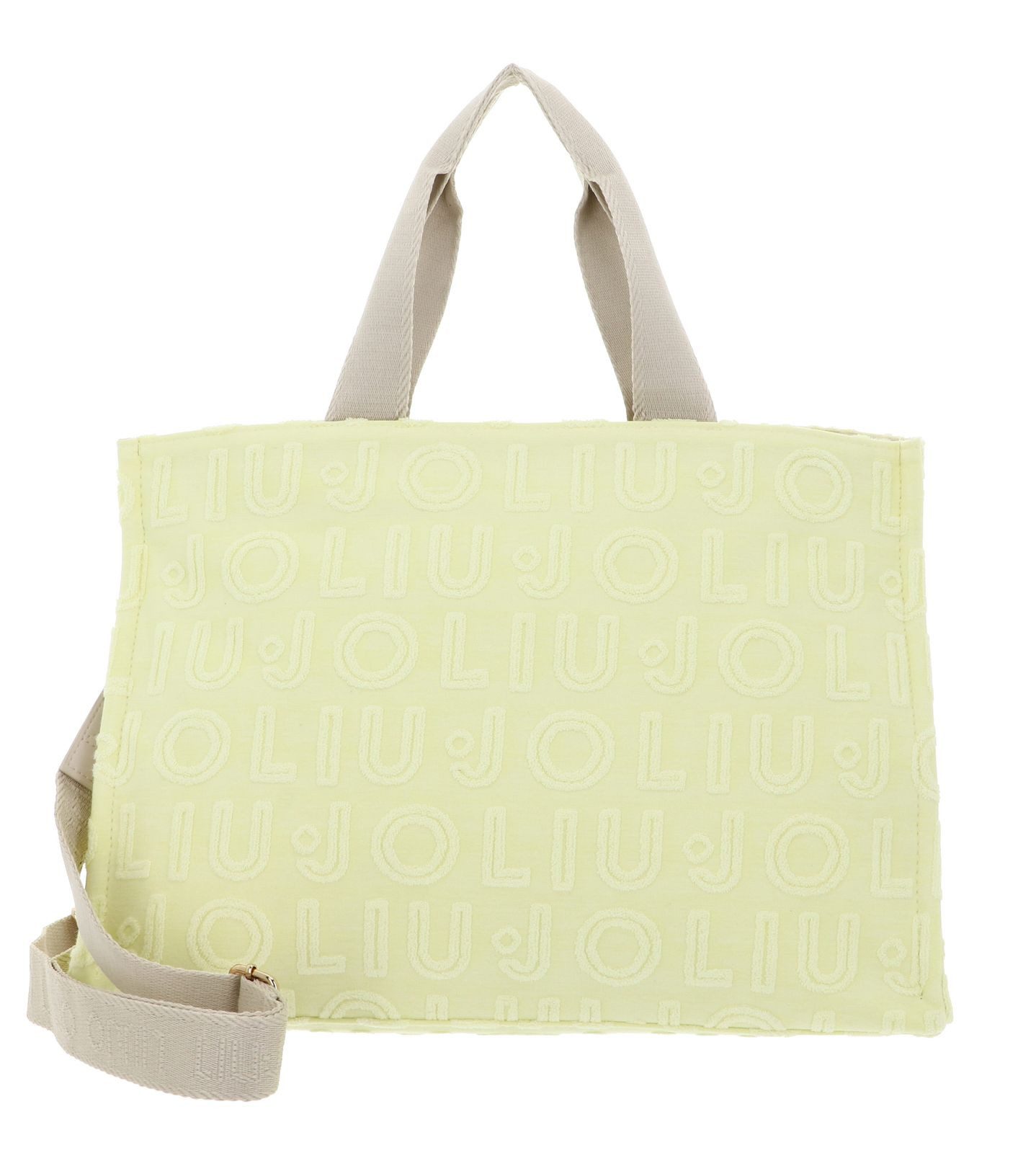 Shopper Jacquard Plain Tote