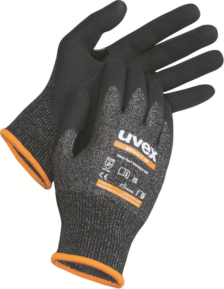 Uvex Arbeitshandschuh-Set Schutzhandschuh Athletic C Xp