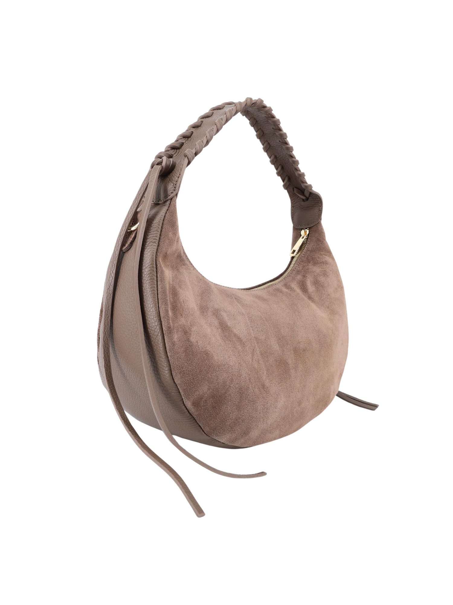 BRISE TASCHE Schultertasche Anfisa Wildleder & Nappaleder Umhängetasche ele günstig online kaufen