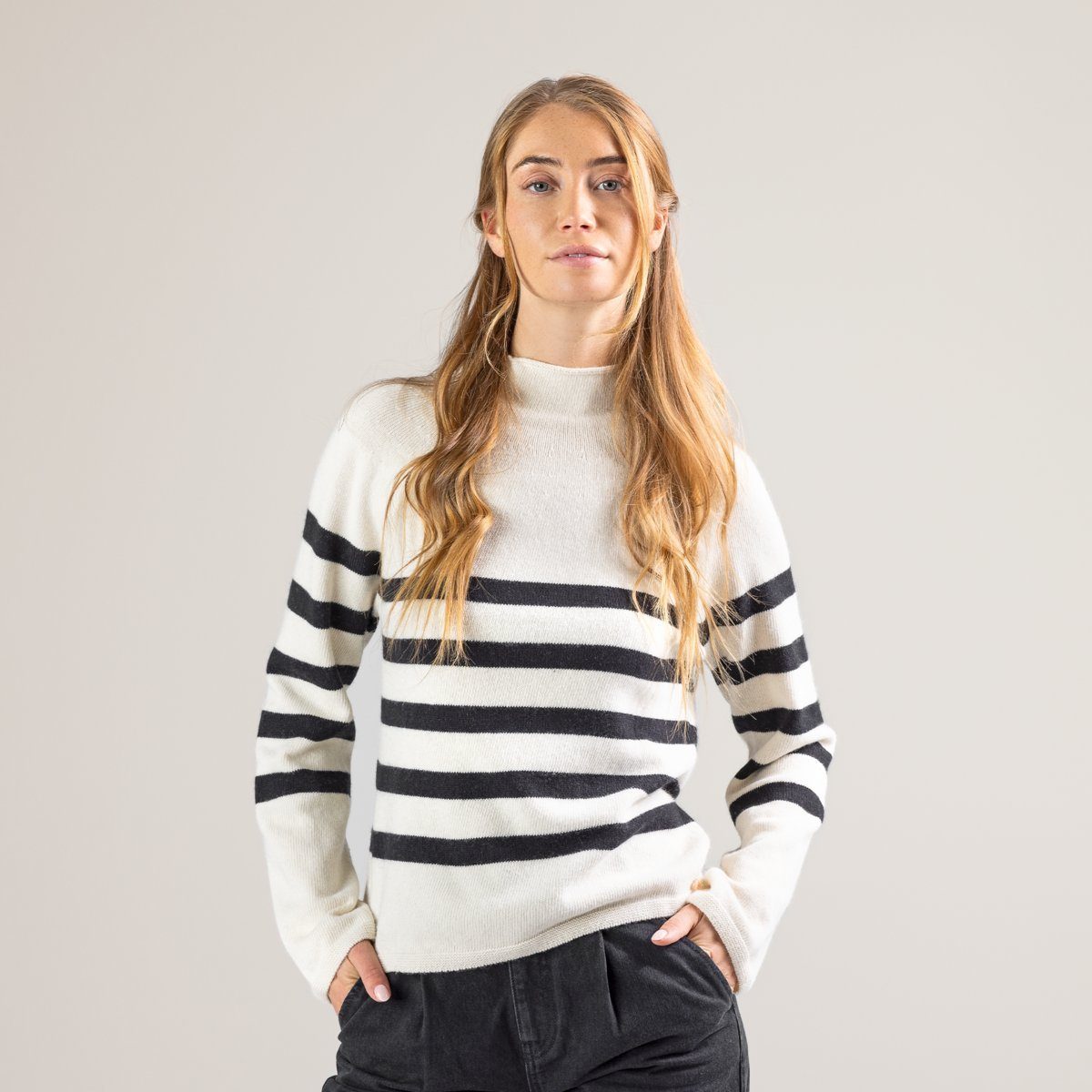 LIVING CRAFTS Вязаные свитера PALOMA GOTS zertifiziert