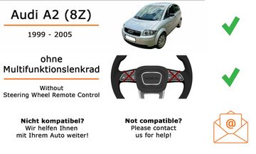 JUST SOUND best choice for caraudio Autoradio Einbauset mit MVH-S320BT für Audi A2 8Z ohne Lenkradfernb. Autoradio
