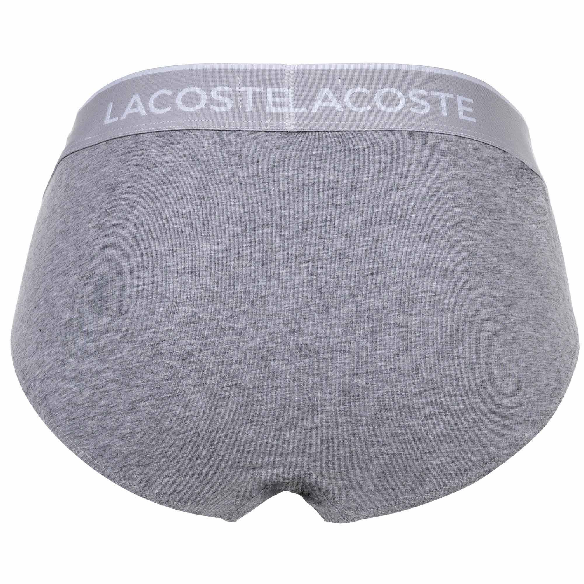 Lacoste Slip Herren Slip 3er Pack Baumwolle (Packung, 3er Pack)