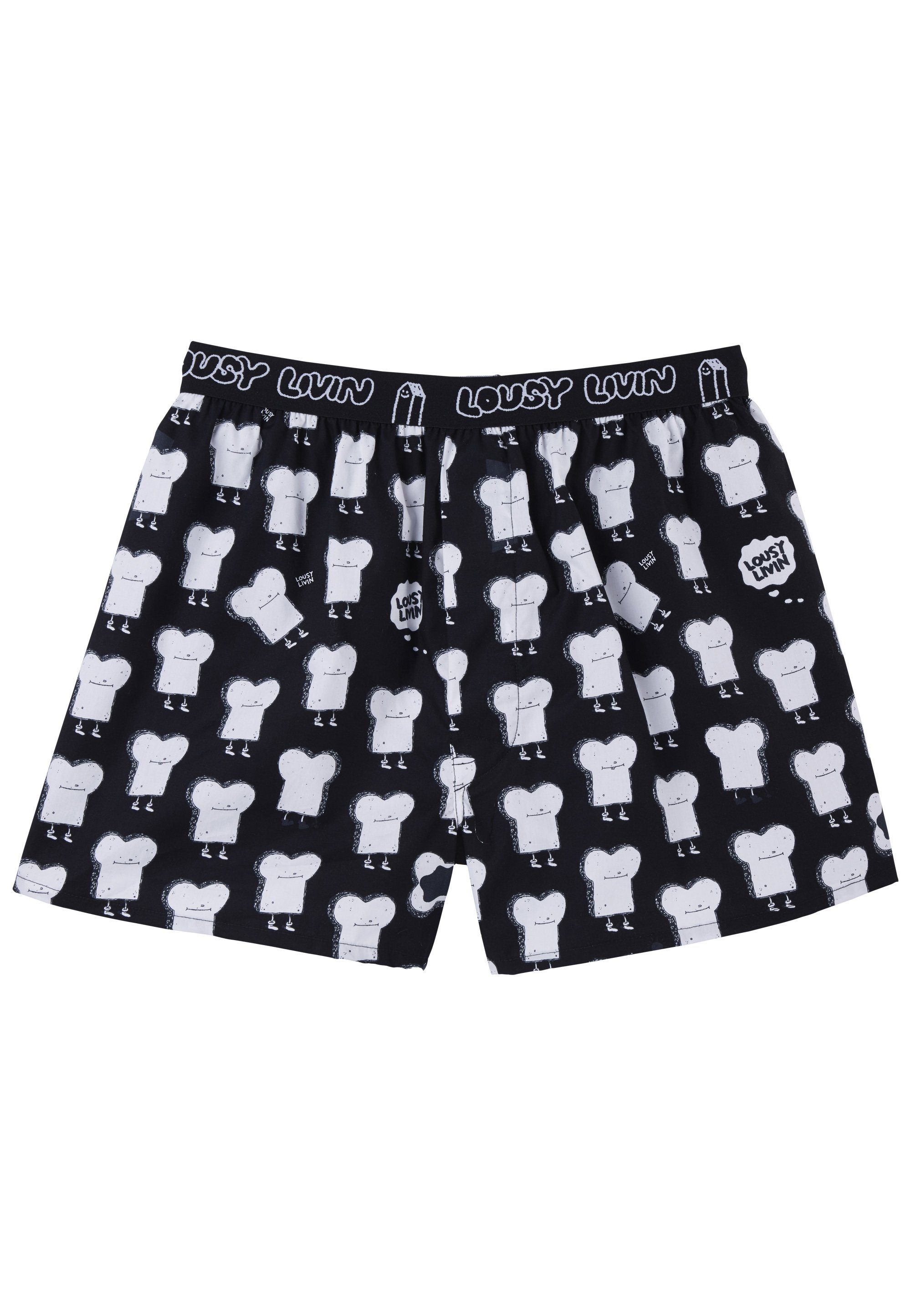 Lousy Livin Boxershorts Toast & Zitrone günstig online kaufen