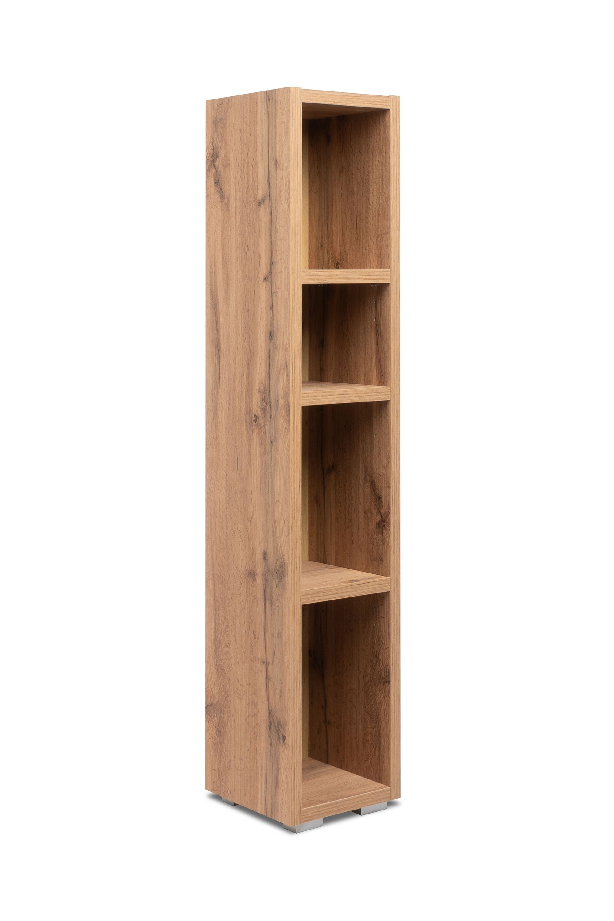 Newroom Standregal Nikita, Regal Honig Eiche günstig online kaufen