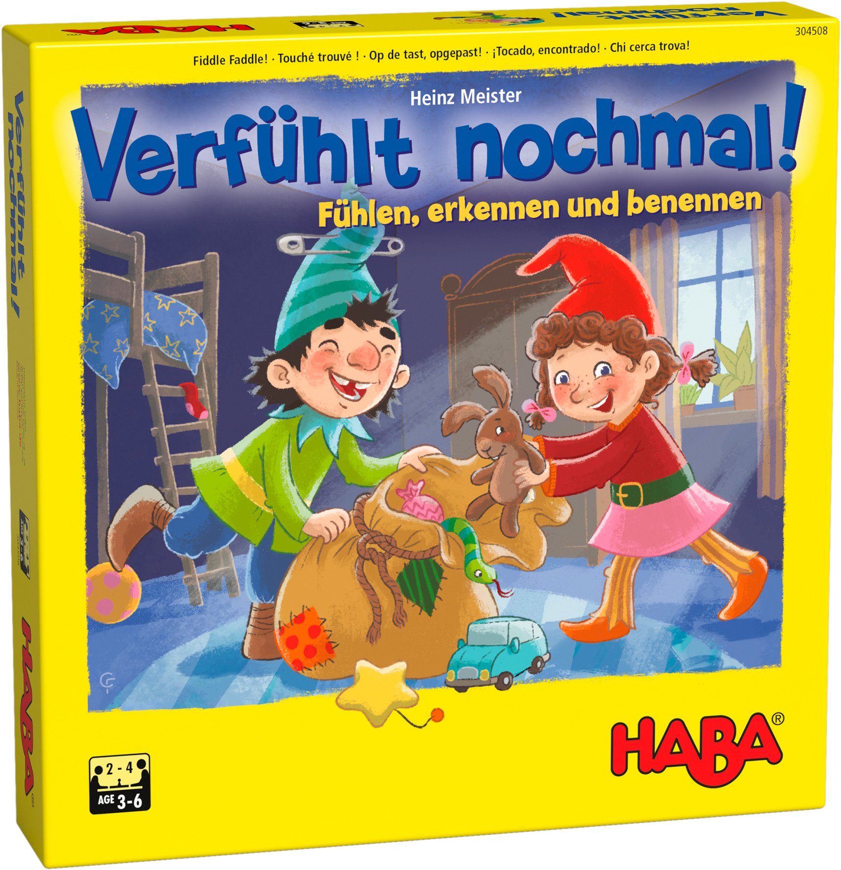 Haba Spiel Verfühlt nochmal!, Kinderspiel, Made in Germany
