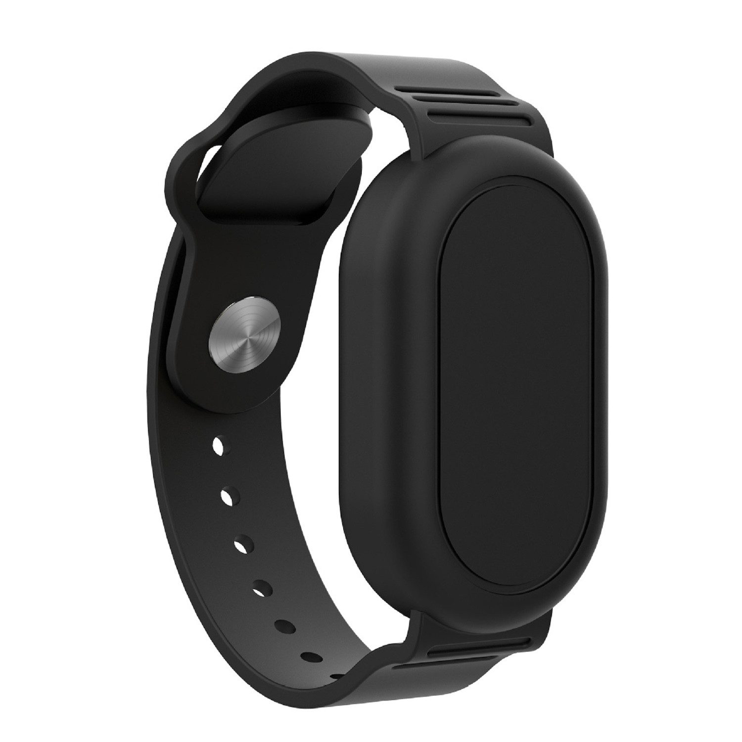 Wigento Smartwatch-Armband Für Samsung Galaxy SmartTag 2 Wasserdichte Silikon Armband Schutzhülle