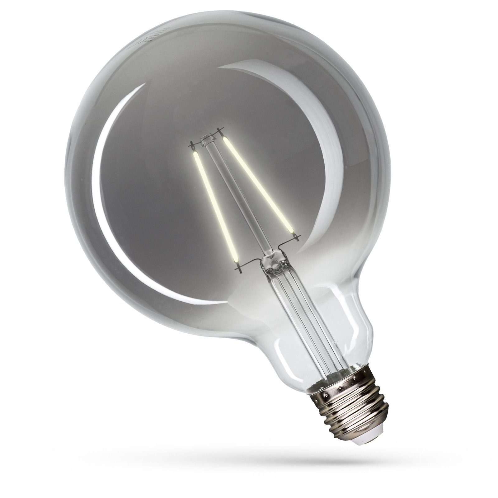 SpectrumLED LED-Leuchtmittel LED E27 G125 Rauchglas günstig online kaufen
