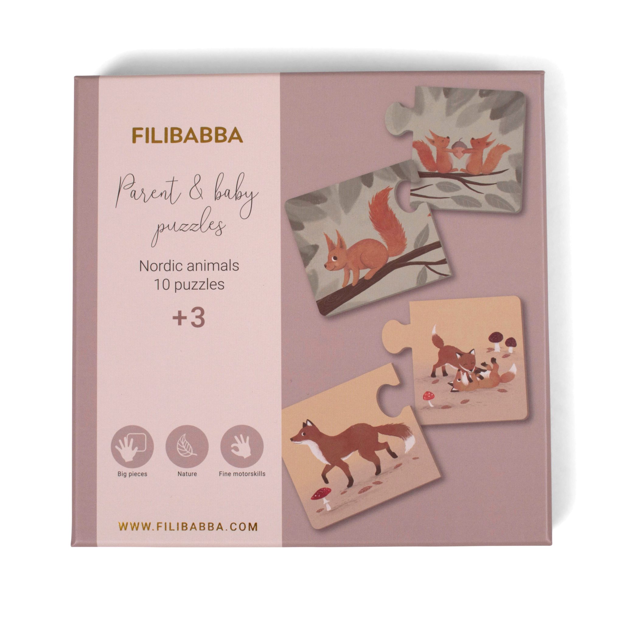 FILIBABBA Puzzle Mein erstes Puzzle: Tierwelten günstig online kaufen