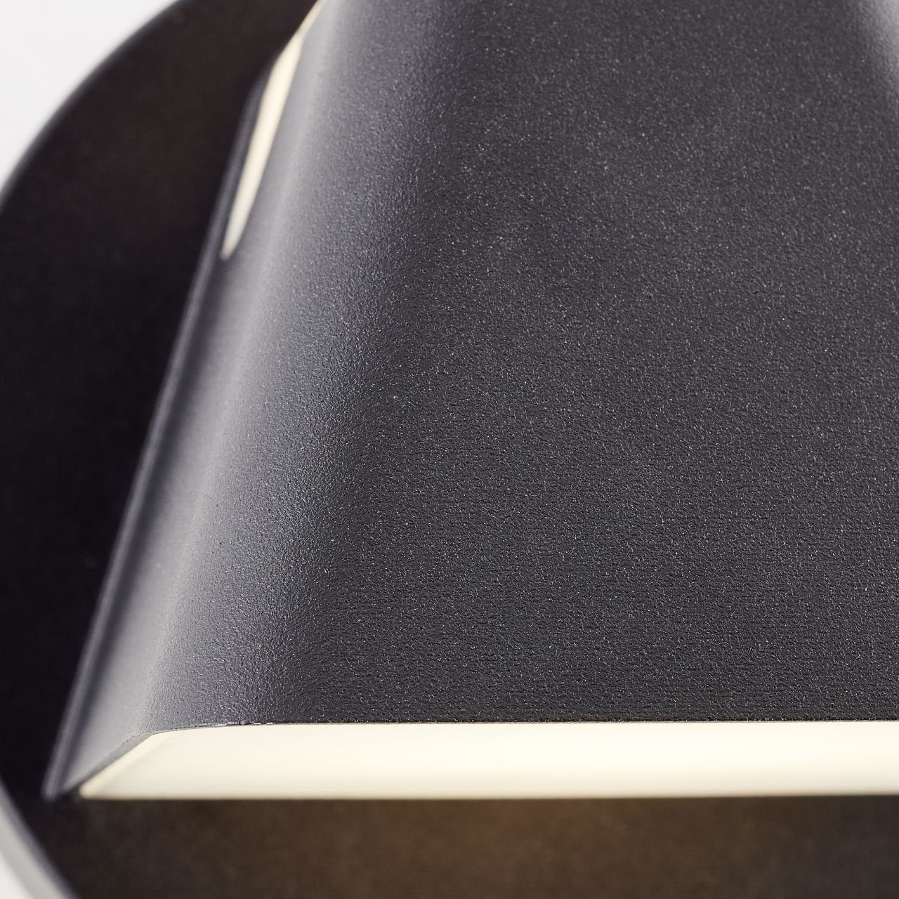LED Aluminium/Polycarbonat, Deinen Außenwandleuchte LED für Ein DESIGN schwarz, Hingucker Scorton - sand 2flg moderner Scorton, Brilliant MODERNES Außenbereich Außen-Wandleuchte