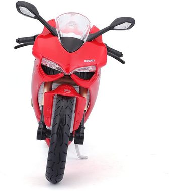 Maisto® Modellmotorrad Modellmotorrad - Ducati 1199 Panigale (rot, Maßstab 1:12), Maßstab 1:12, detailliertes Modell