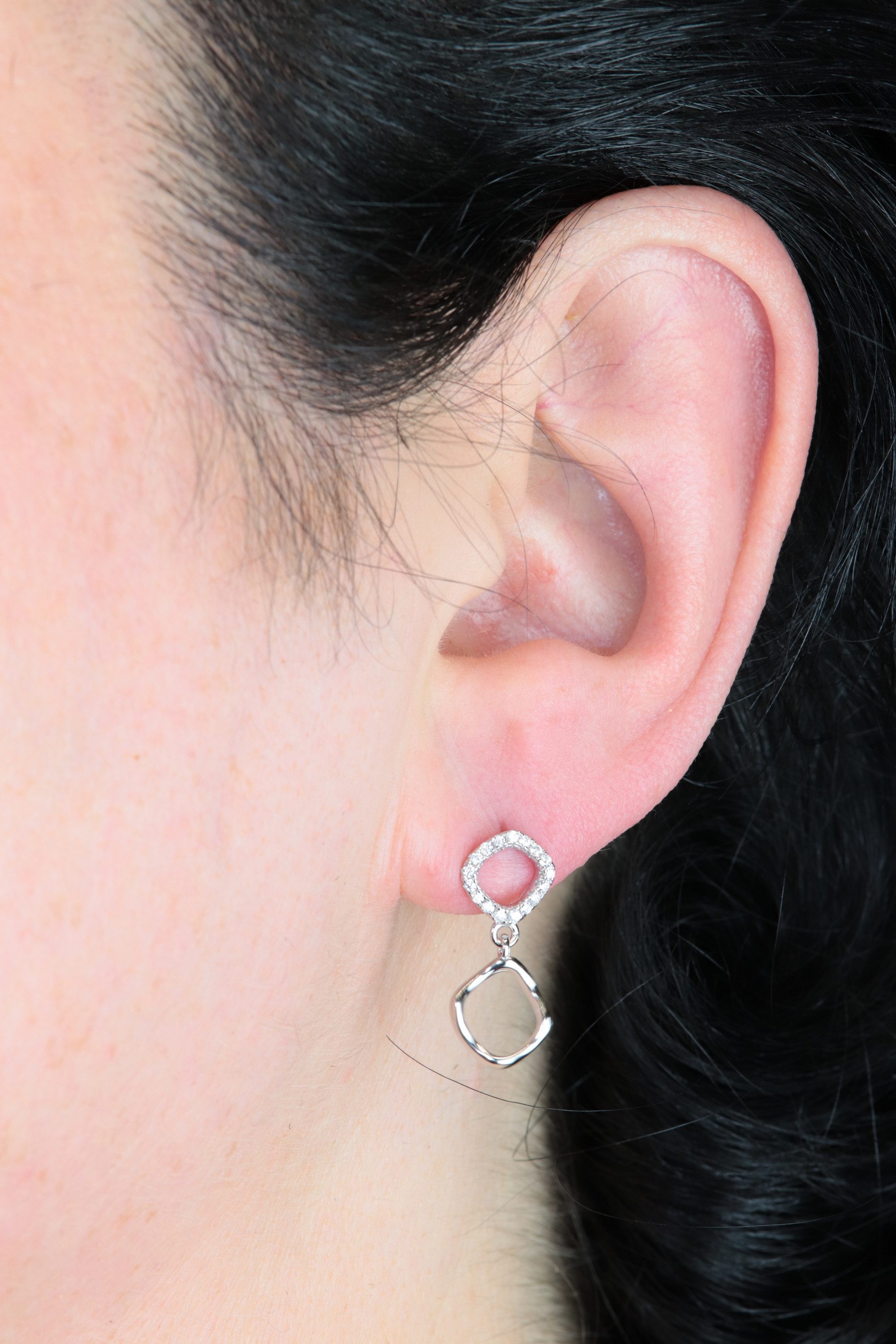 SCHEPPE SCHMUCK Paar Ohrhänger Ohrstecker Damen - 925 Sterling Silber - mit günstig online kaufen