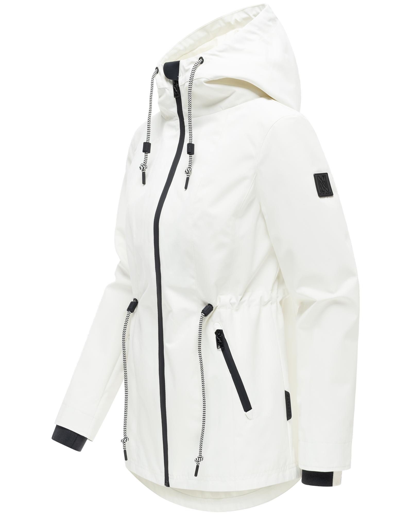 Navahoo Outdoorjacke Blumentanz 14 Übergangsjacke mit wasserdichtem Verschluss