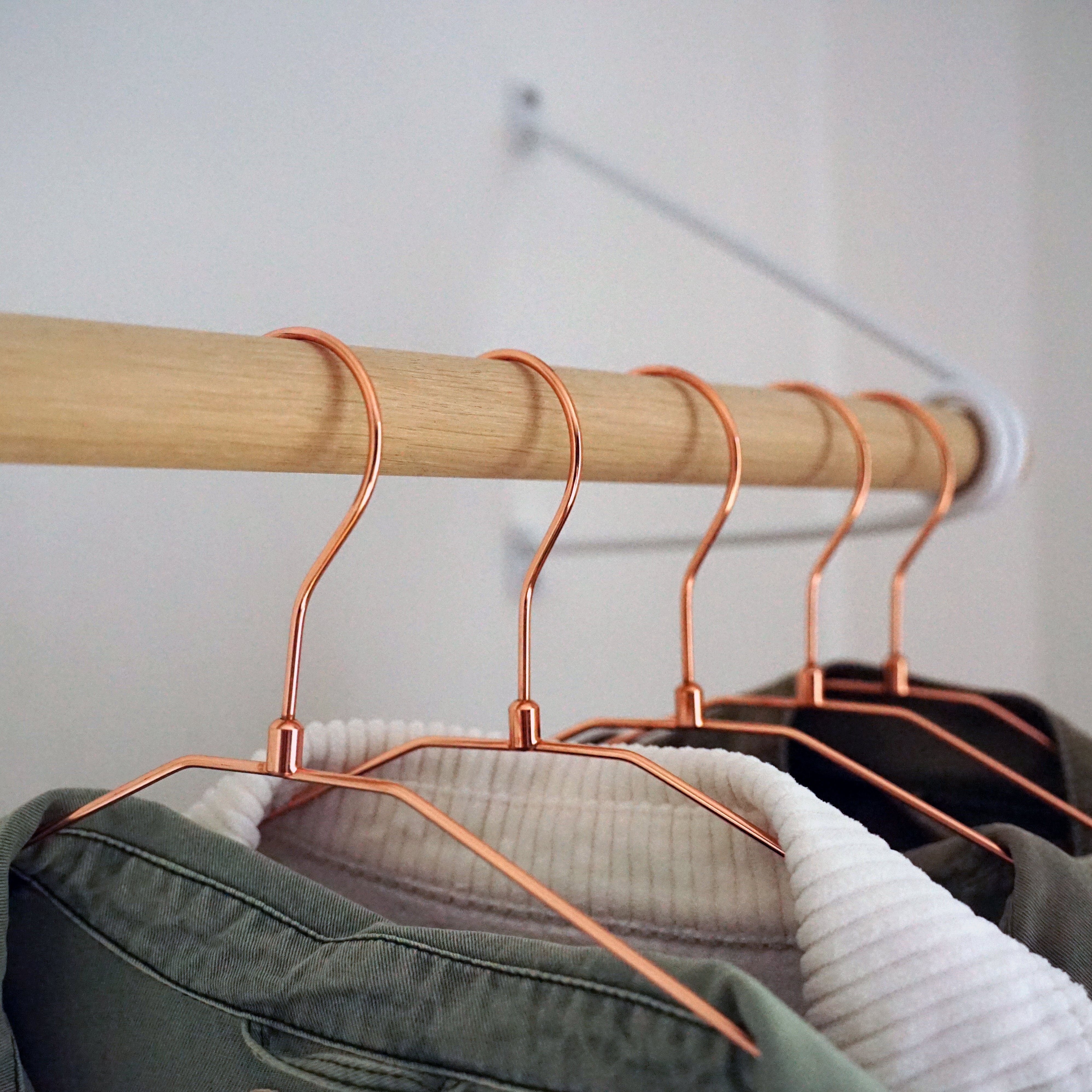 Kleiderstange Pipe GARD Deckenmontage 60x90cm - Industrierohr Garderobe Für Decke