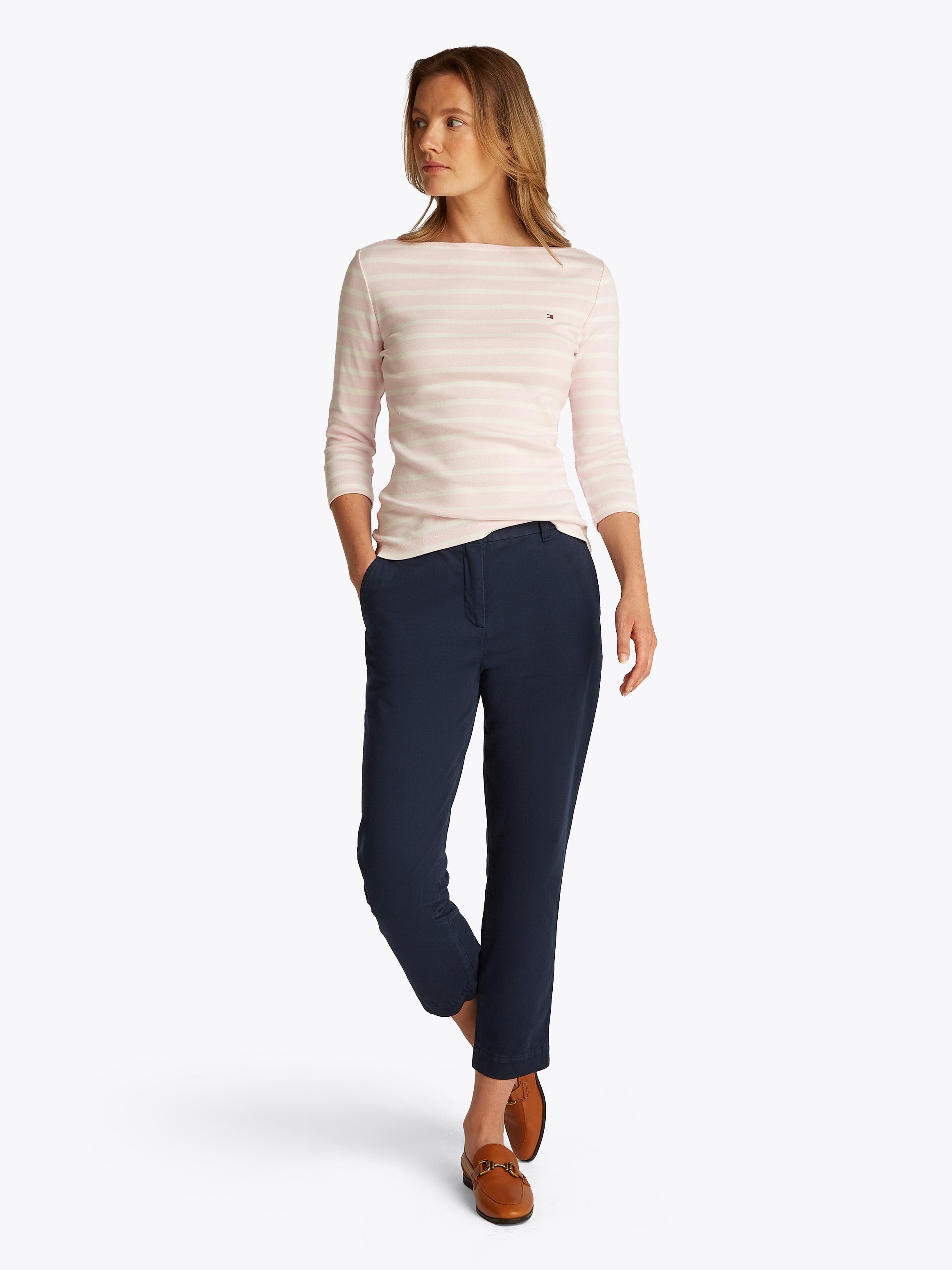 Tommy Hilfiger Chinohose CO STRETCH GMD SLIM CHINO mit Stretchanteil
